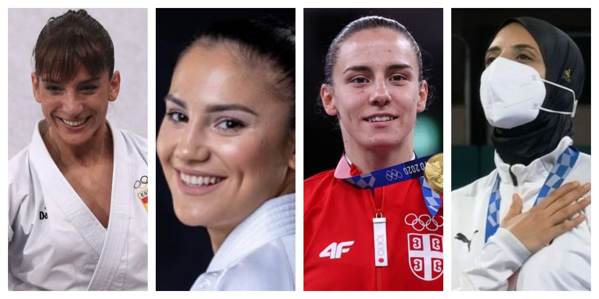 Cabang olahraga karate debut di Olimpiade Tokyo 2020, ini nama sederetan atlet perempuan yang sukses bawa pulang medali emas.