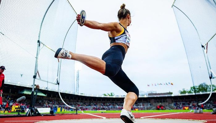 Ini atlet lempar cakram perempuan yang raih emas di olimpiade dalam 10 tahun terakhir. Terbaru baru pertama ikut olimpiade!