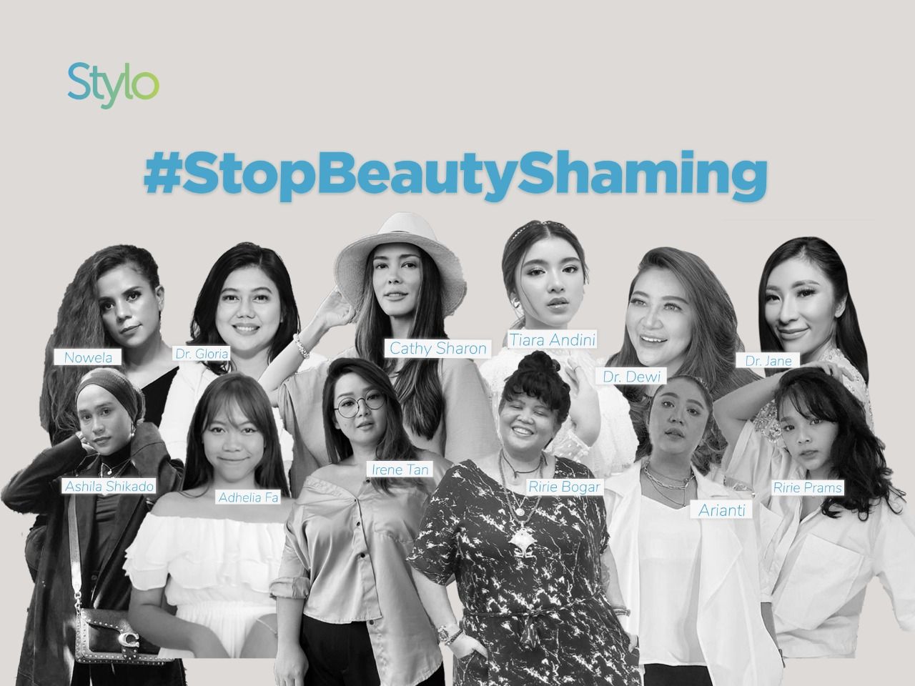 Merayakan ulang tahunnya yang ke-3, Stylo Indonesia mengajak aktris dan influencer perempuan Indonesia menyuarakan stop beauty shaming.