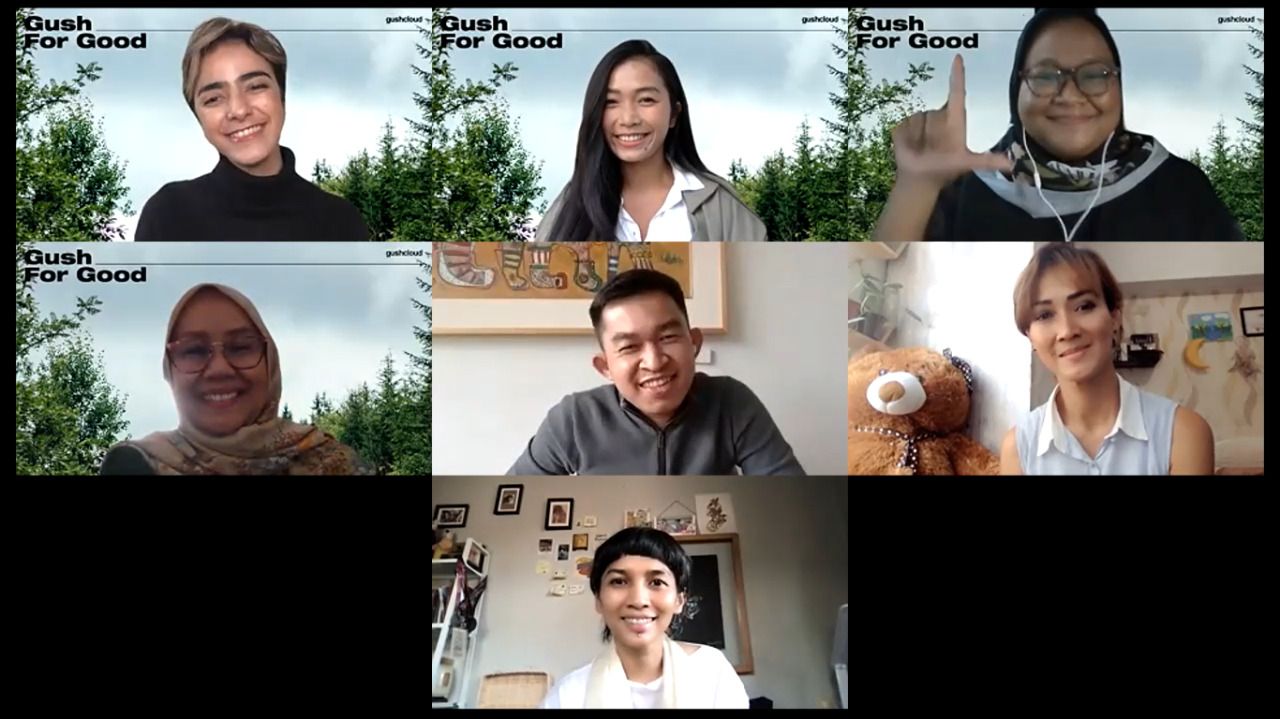 Demi ciptakan dampak baik bagi Indonesia dan menangani isu sehari-hari, Gushcloud Indonesia berkolaborasi dengan berbagai NGO dan content creator.