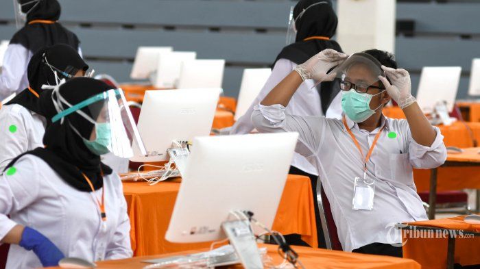 Tes SKD CPNS 2021 sudah dimulai, berikut prosedur pelaksanaan tes bagi calon peserta yang positif Covid-19.