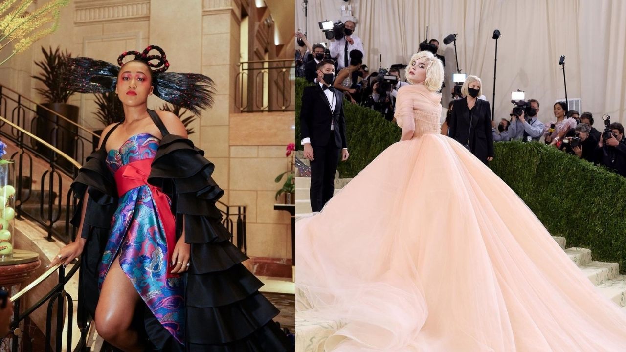 Met Gala 2021 kali ini dipandu oleh 4 bintang ternama, mulai dari Billie Eilish dan Naomi Osaka. Intip yuk fashion mewah mereka, Kawan Puan!