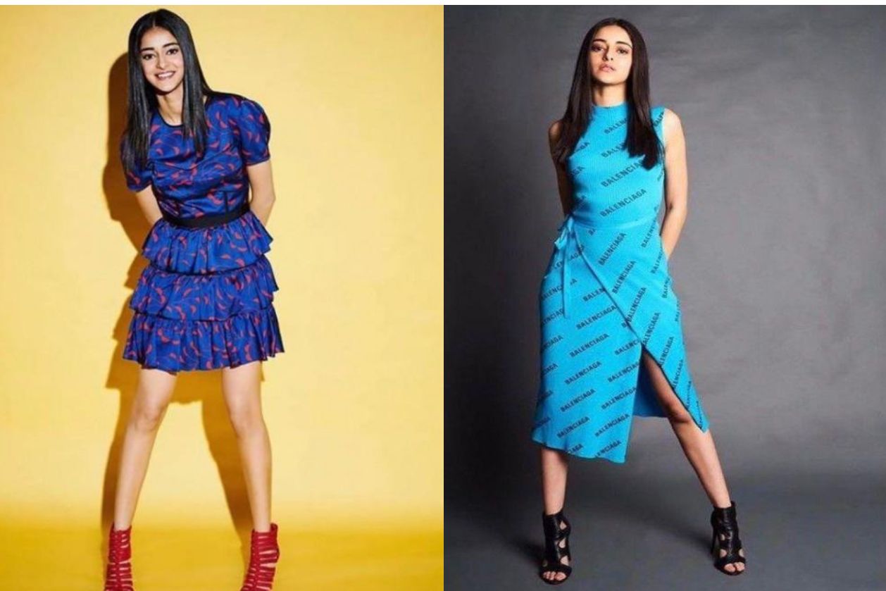 Warna biru seringkali menjadi warna favorit banyak perempuan, salah satunya Ananya Panday  putri sulung dari pasangan artis Bollywood.