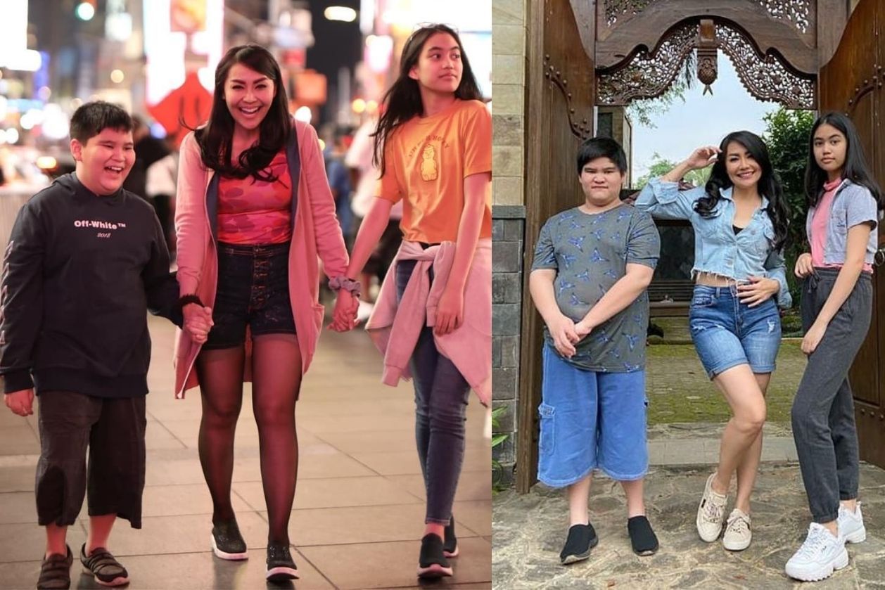 Tessa tampak kompak dengan sang anak Andisa Leota Anabel atau yang akrab disapa Lasha Kaunang. Seperti apa gaya kompak Tessa Kaunang dengan sang anak?
