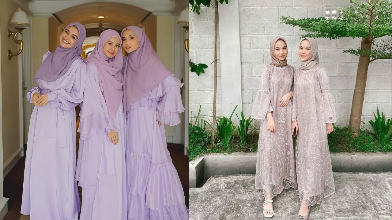 Inspirasi Gaun Bridesmaid Hijab yang ...