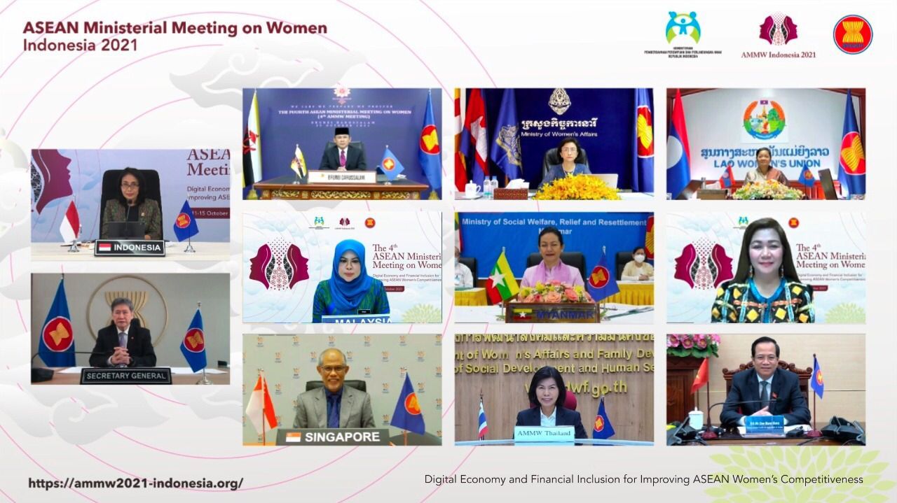 Indonesia jadi tuan rumah Pertemuan Tingkat Menteri Urusan Perempuan Negara-negara ASEAN (AMMW) ke-4. Kesetaraan gender jadi bahasan utama.