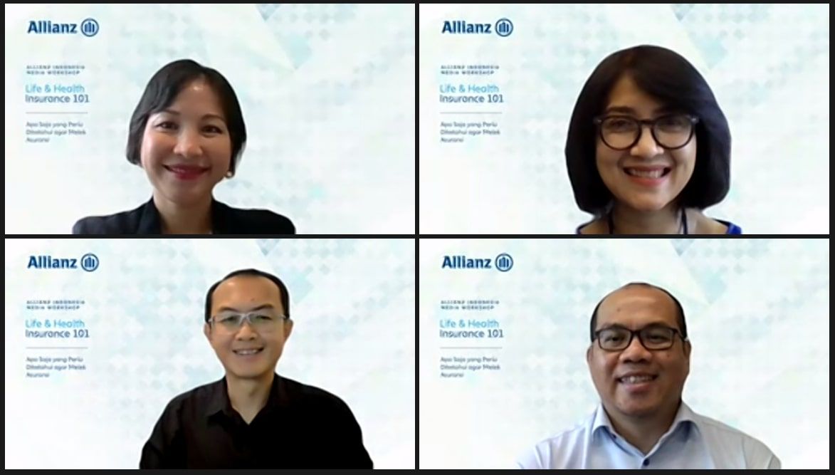 Masih banyak pemegang polis tidak mengerti cara bekerja asuransi, Allianz Indonesia adakan webinar edukasi Life and Health Insurance 101.