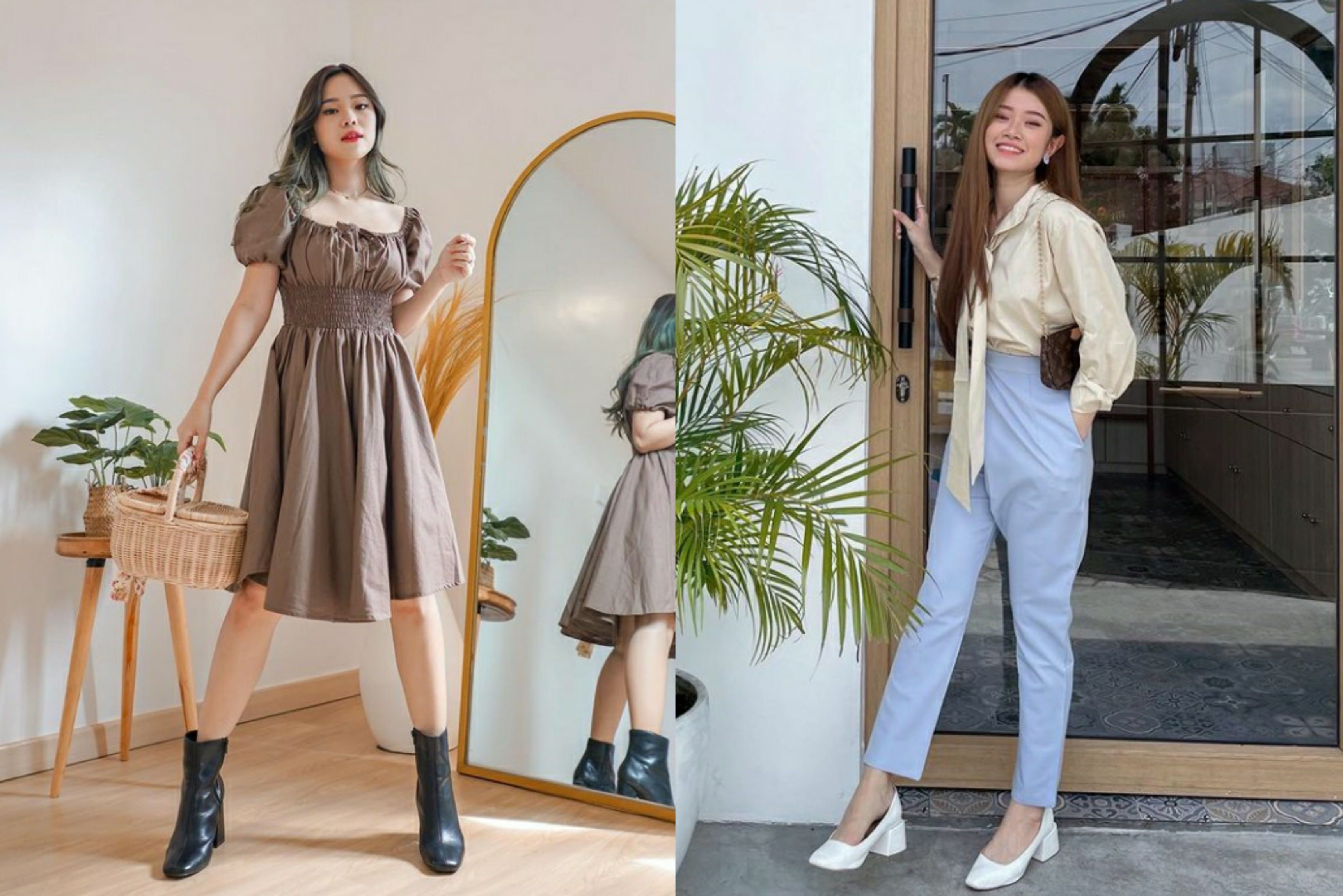 Sedang mencari inspirasi Korean style? Intip gaya khas perempuan Korea ala selebgram berikut ini, yuk!