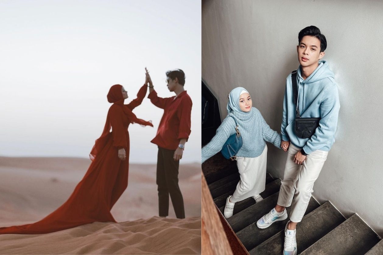 Simak yuk gaya couple ala Dinda Hauw dan Rey Mbayang dalam berbagai outfit ini. Bisa banget kamu dan pasangan sontek lo!