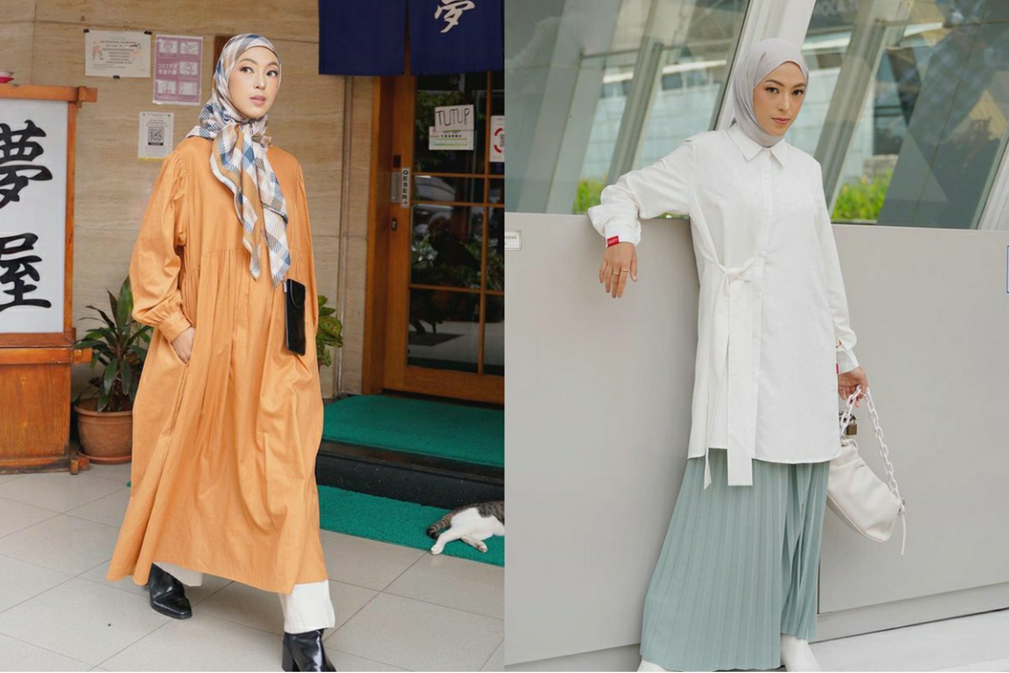Ingin tampil kekinian dengan busana muslim saat beraktivitas sehari-hari? Intip koleksi dari Dauky ini, yuk!