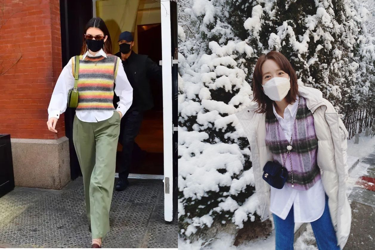 Sweater vest merupakan fashion item yang banyak digemari. Hal ini terbukti banyak artis luar negeri memakainya. Siapa saja?