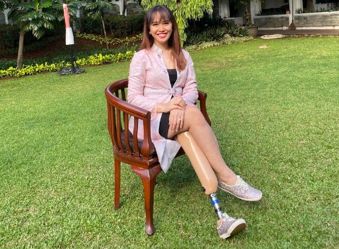 Disability Womenpreneur, Nicky Clara, percaya bahwa keterbatasan hanyalah pola pikir yang tertanam di pikiran kita karena stigma dari orang lain.