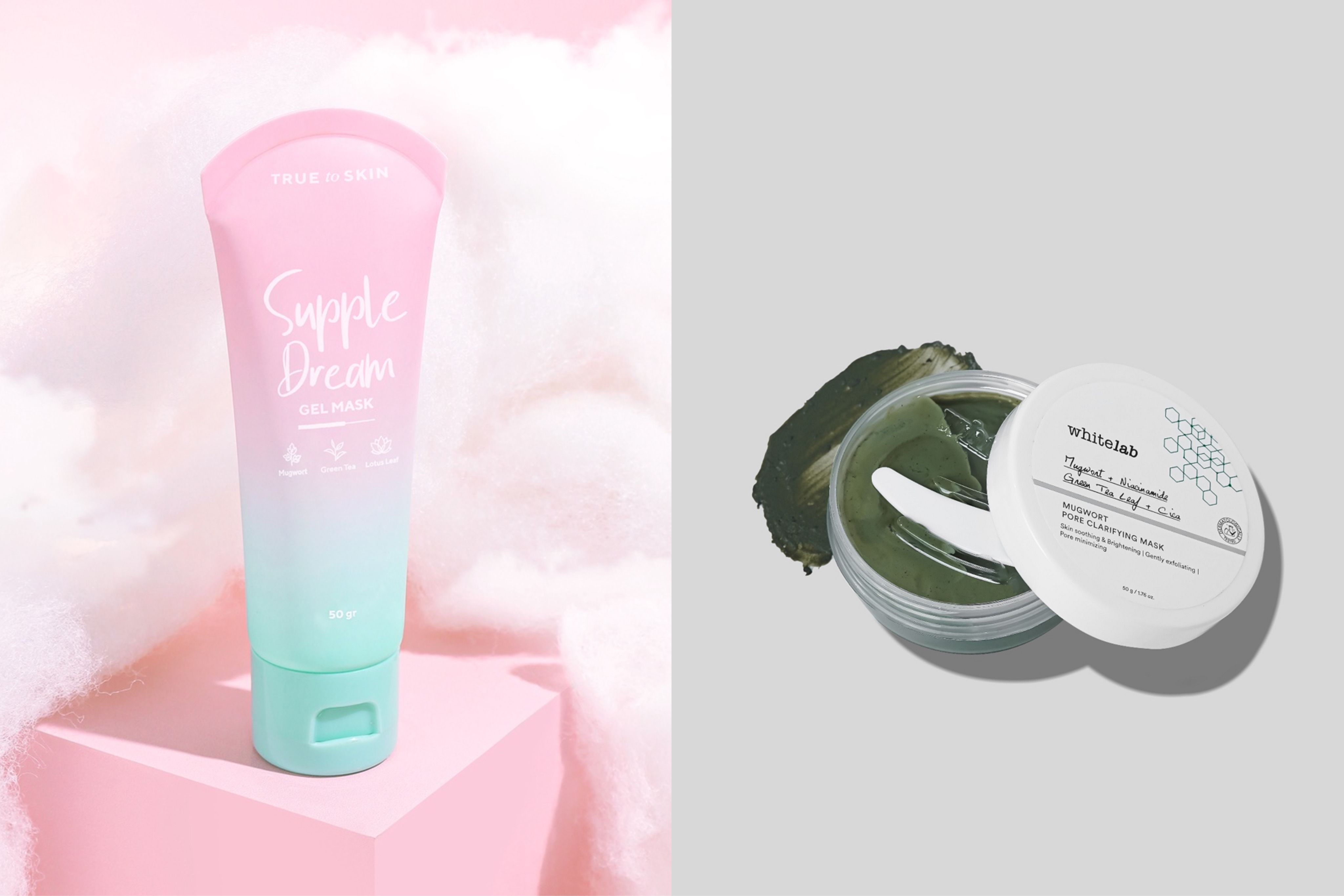 Bisa bantu atasi berbagai masalah kulit, ini rekomendasi masker mugwort dari brand lokal mulai Rp 70 ribuan.
