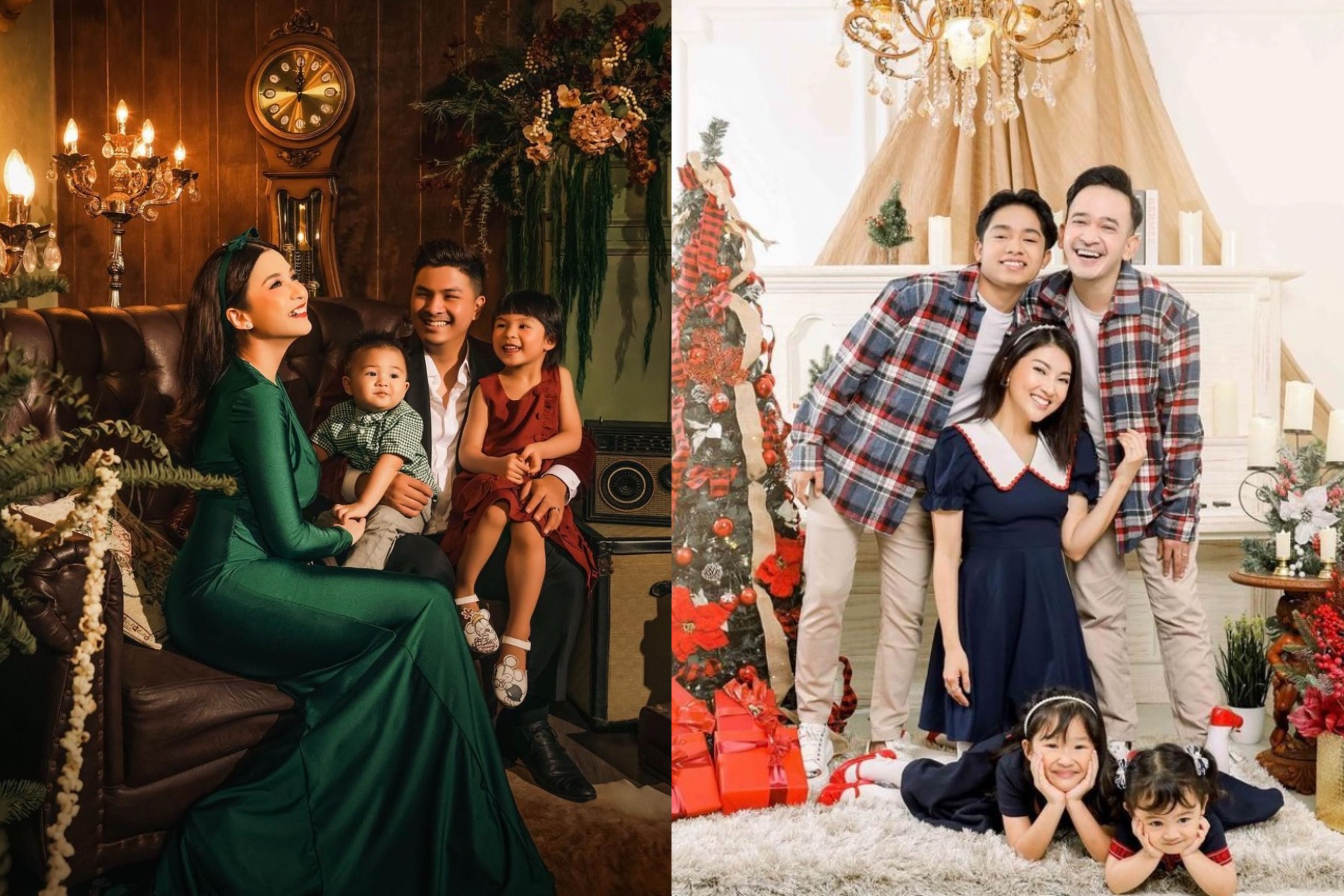 Intip lima gaya kompak selebritas Tanah Air saat merayakan hari Natal bersama keluarganya, Chelsea Olivia hingga Melaney Ricardo.