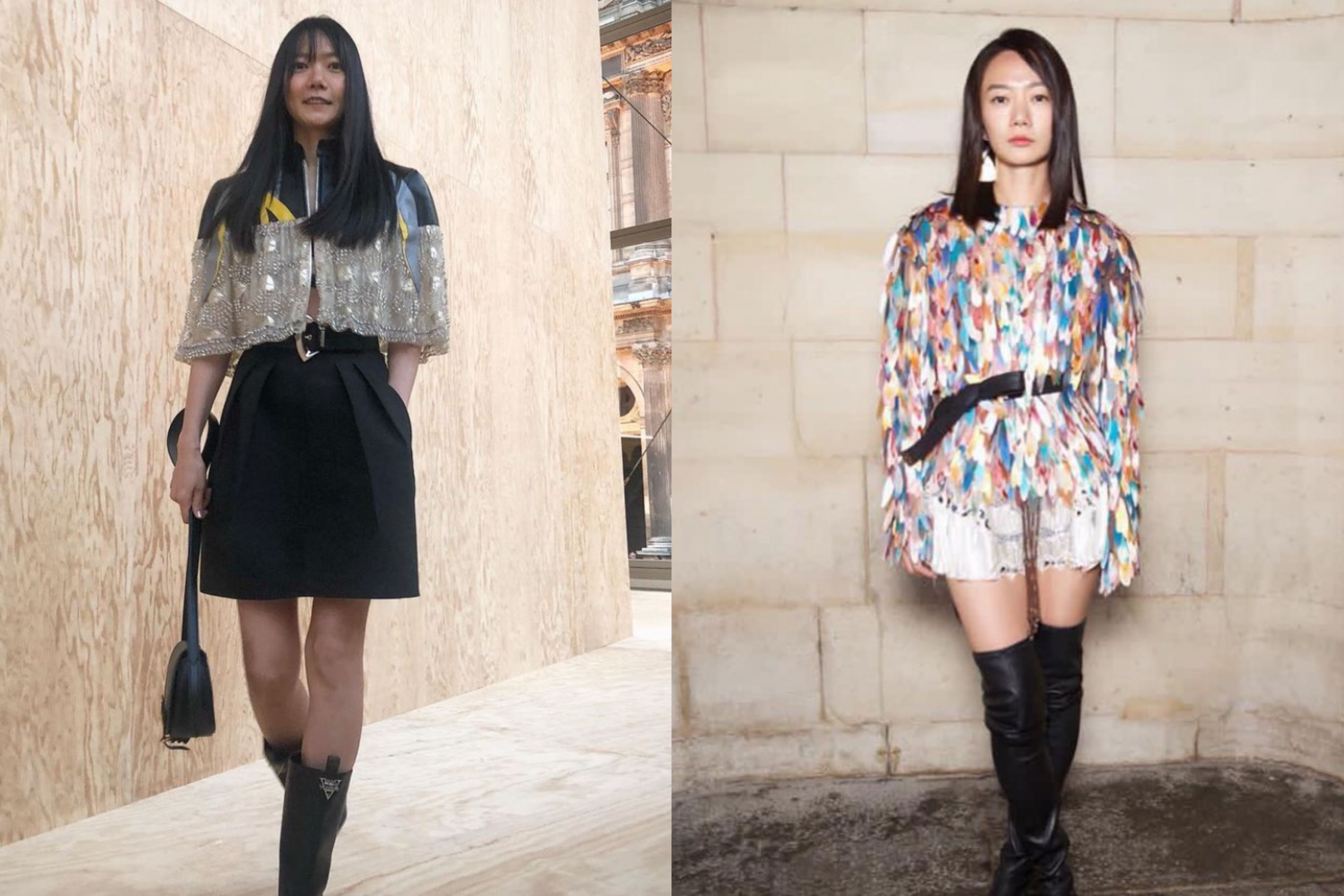 Intip gaya modis Bae Doona, pemeran karakter perempuan Song Jian di serial terbaru Netflix berjudul The Silent Sea.   