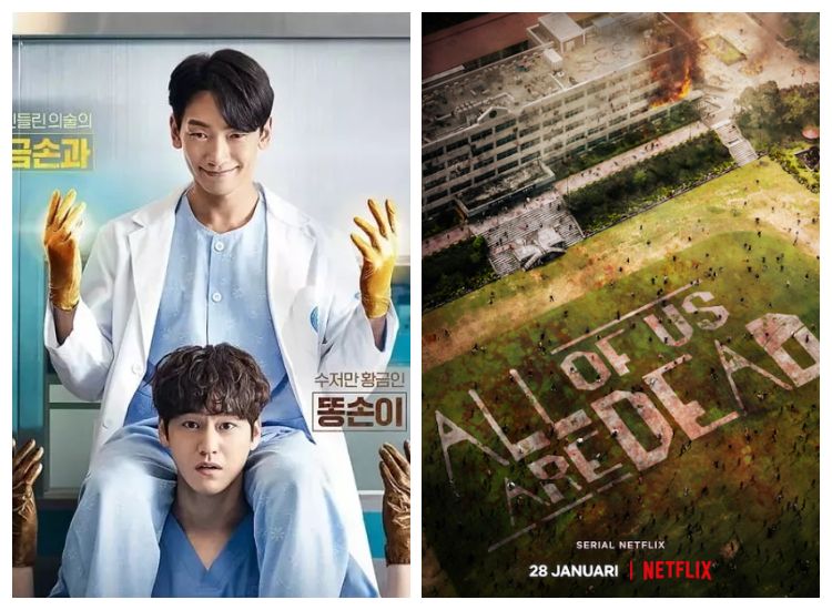 Lima drama Korea yang akan tayang bulan Januari 2022. Ada Ghost Doctor, Through The Darkness, Tracer, Juvenile Justice, dan All Of Us Are Dead.