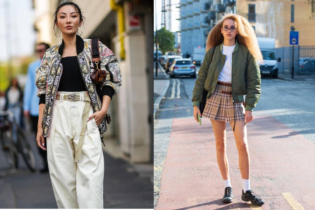 Bomber jacket bisa dipadupadankan dengan berbagai fashion item untuk menciptakan street style. Berikut inspirasinya yang bisa kamu sontek!