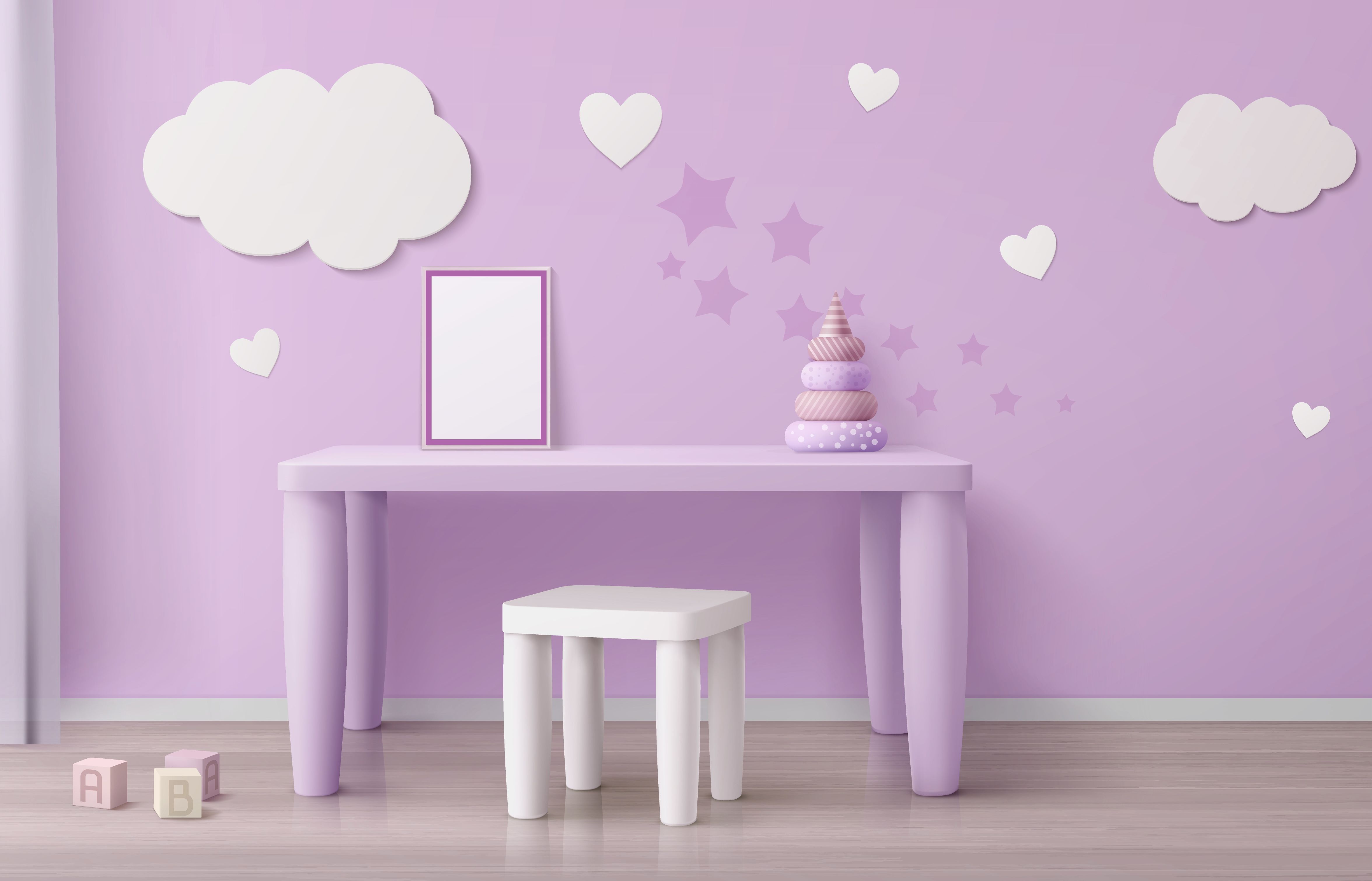 Tak hanya diaplikasikan pada cat dinding, berikut ide mendekorasi kamar tidur dengan warna ungu lavender.