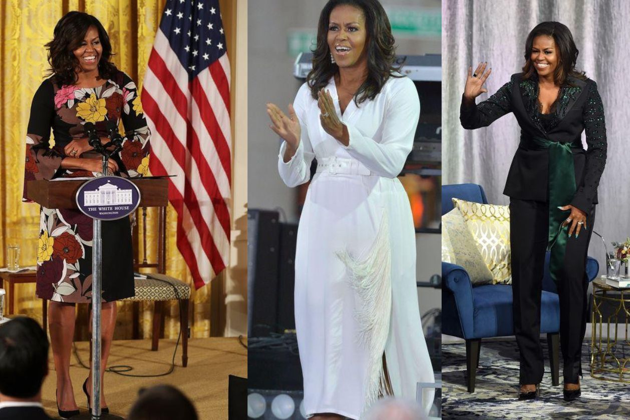 Michelle Obama dikenal mempunya tampilan chic nan elegan. Yuk, simak transformasi penampilannya.