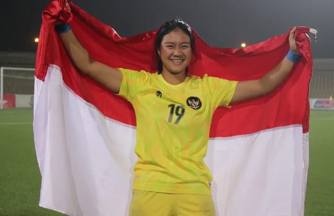 Mengenal sosok Fani Supriyanto, Kiper perempuan dari timnas putri yang cedera saat Indonesia melawan Thailand!