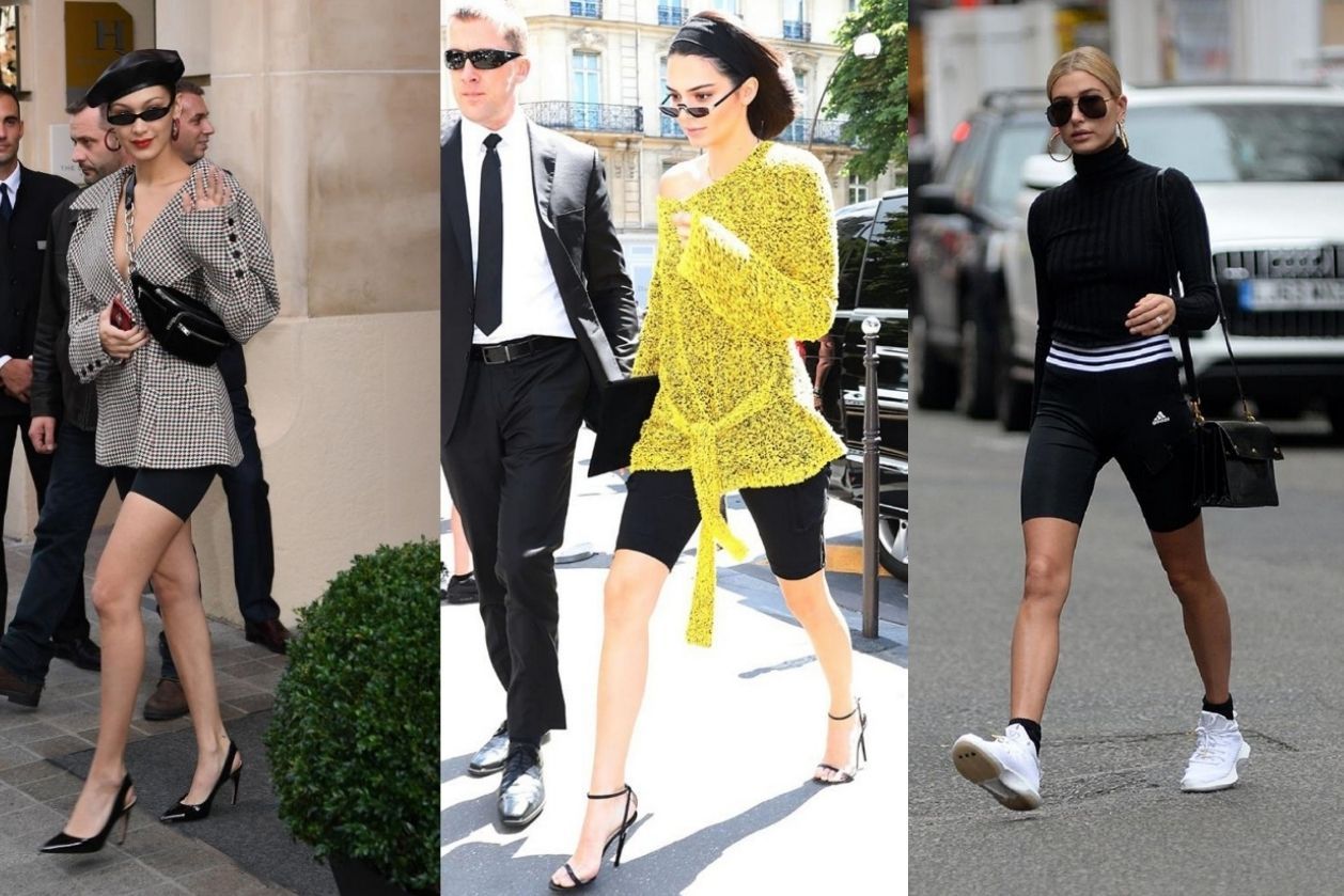 Kembalinya bike short ke dalam jajaran fashion item favorit, terlihat dari banyaknya artis Hollywood yang mengenakannya. Berikut berbagai gayanya!