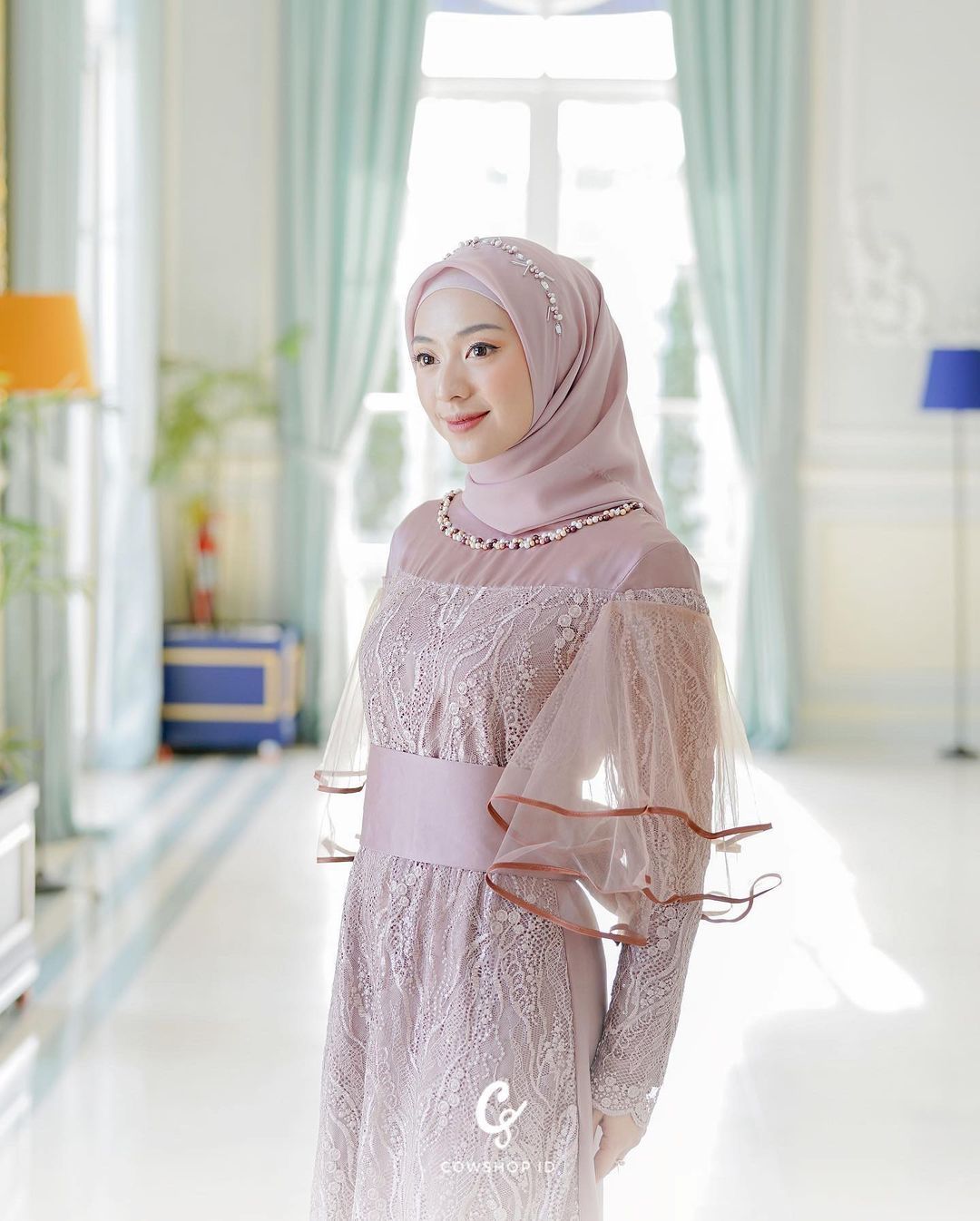 outfit kondangan simple hijab