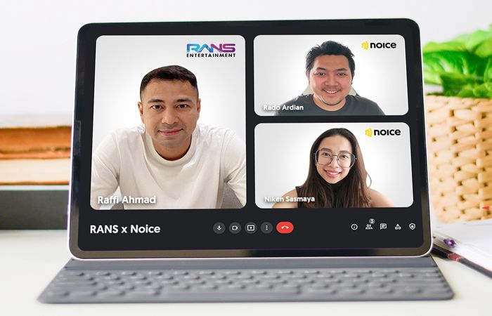 Komitmen Noice dan RANS Entertainment usai resmi menjalin kerja sama di platform konten audio lokal Indonesia. Apa saja?