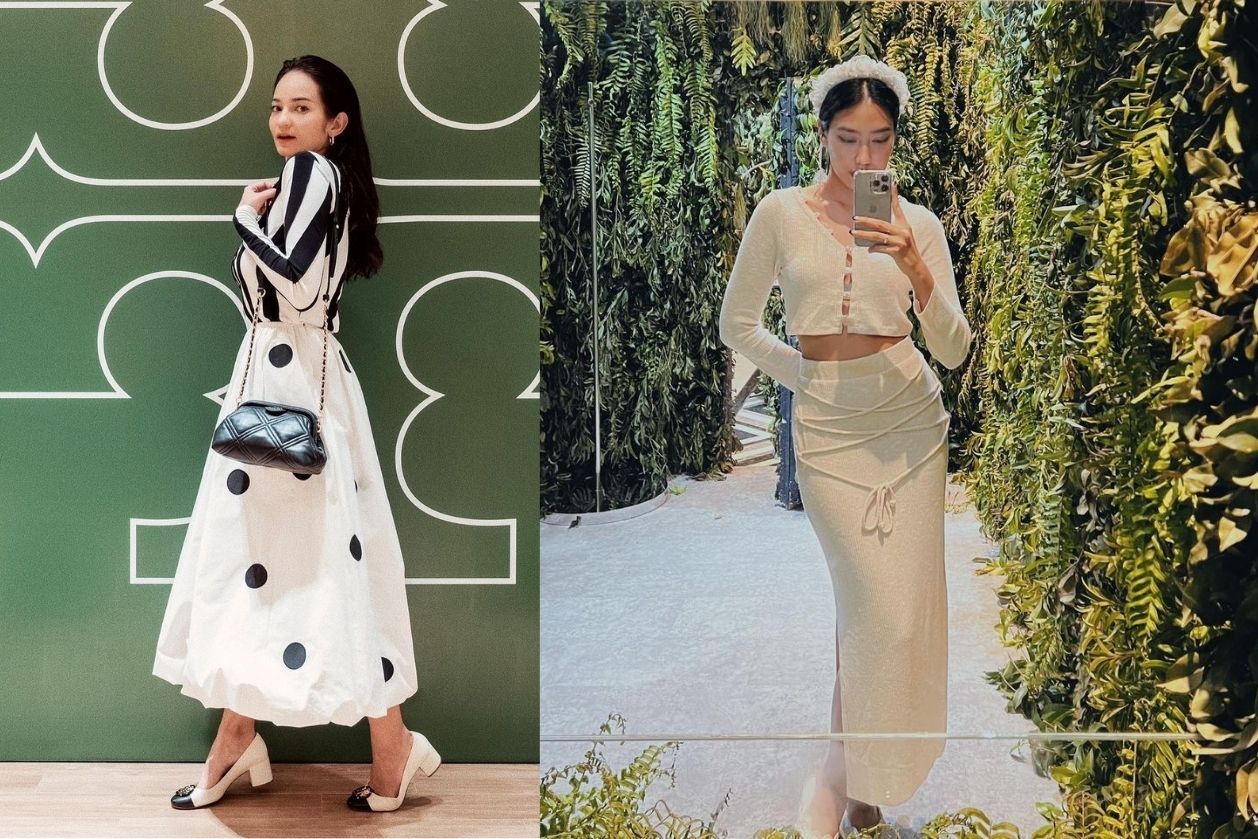 Maxi skirt kini kembali tren dan digemari para fashion enthusiast, tak kecuali para artis Tanah Air. Ada siapa saja?