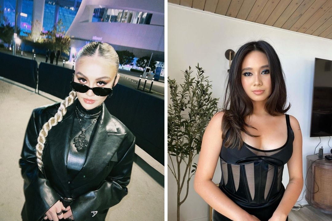 Penyanyi perempuan asal Indonesia AgnezMo dan NIKI untuk pertama kalinya menghadiri Billboard Women In Music 2022.