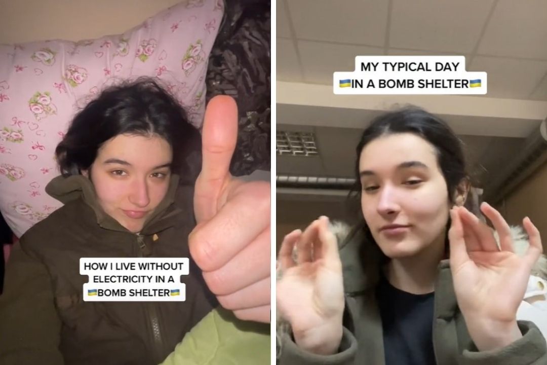 Belum lama ini, perempuan Ukraina bernama Valeria Shashenok menjadi viral karena mengunggah kesehariannya saat negaranya dalam kondisi perang.