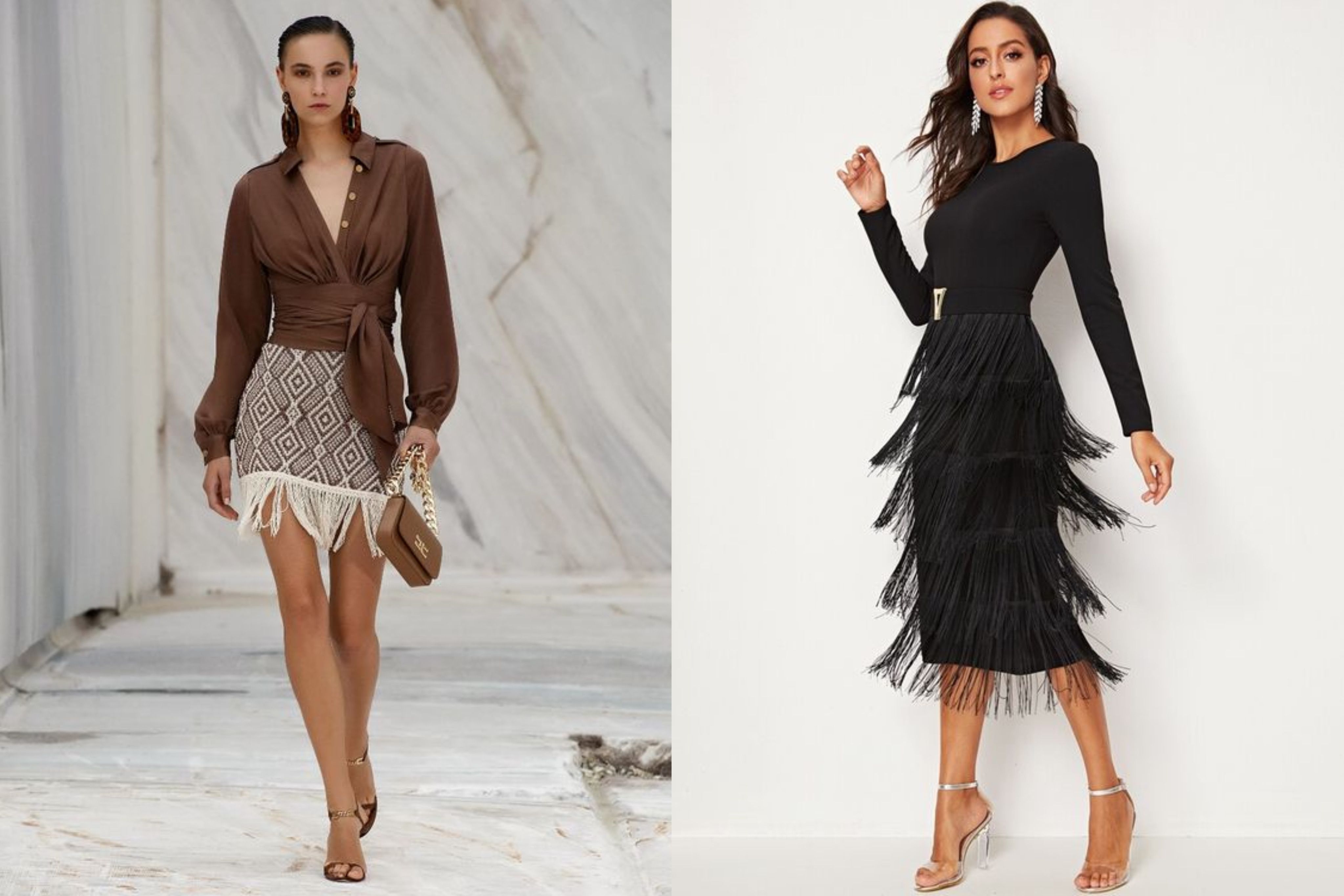 Ingin tampil berbeda dan unik? Coba sontek lima gaya dengan fringe outfit berikut ini, yuk! Mulai dari gaya formal hingga kasual.