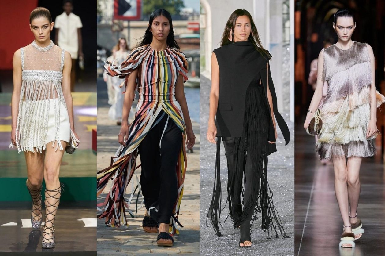 Ini dia deretan rumah mode dunia yang mengeluarkan fringe fashion di tahun 2022. Penasaran ada apa saja?