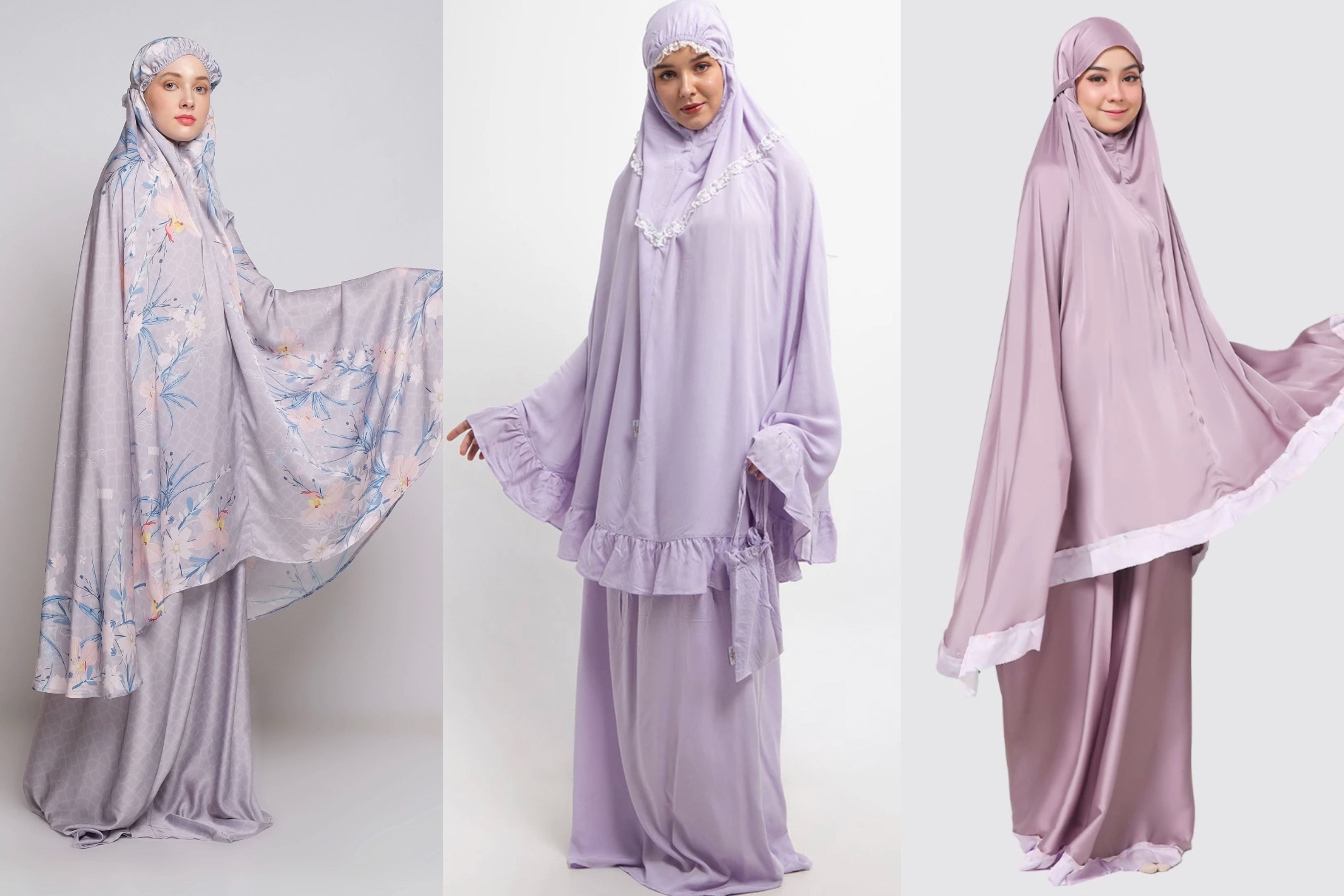 Sedang mencari mukena cantik baru untuk dipakai di bulan Ramadan? Ini lima rekomendasi mukena berwarna lilac yang bisa dipertimbangkan.