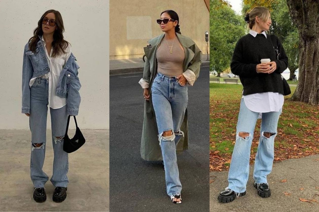 Ini dia lima inspirasi fashion edgy style menggunakan ripped jeans yang bisa kamu jadikan referensi. Yuk, intip!