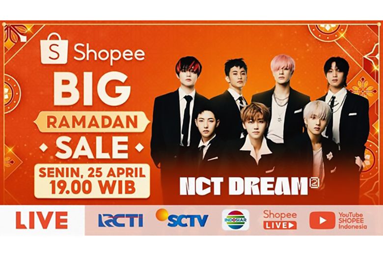 Selain membawakan lagu-lagu terbaik mereka, NCT DREAM akan meramaikan panggung Shopee dengan beragam games menarik.
