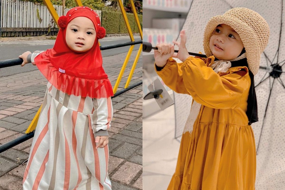 Ini 5 inspirasi gaya jilbab anak yang modis, lucu dan menggemaskan. Dari bergo pom pom, bergo pita, polos dan warna yang cerah.