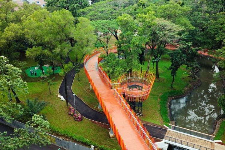 Tebet Eco Park menjadi salah satu pilihan wisata ramah anak untuk didatangi di waktu libur. Apa saja fasilitasnya?