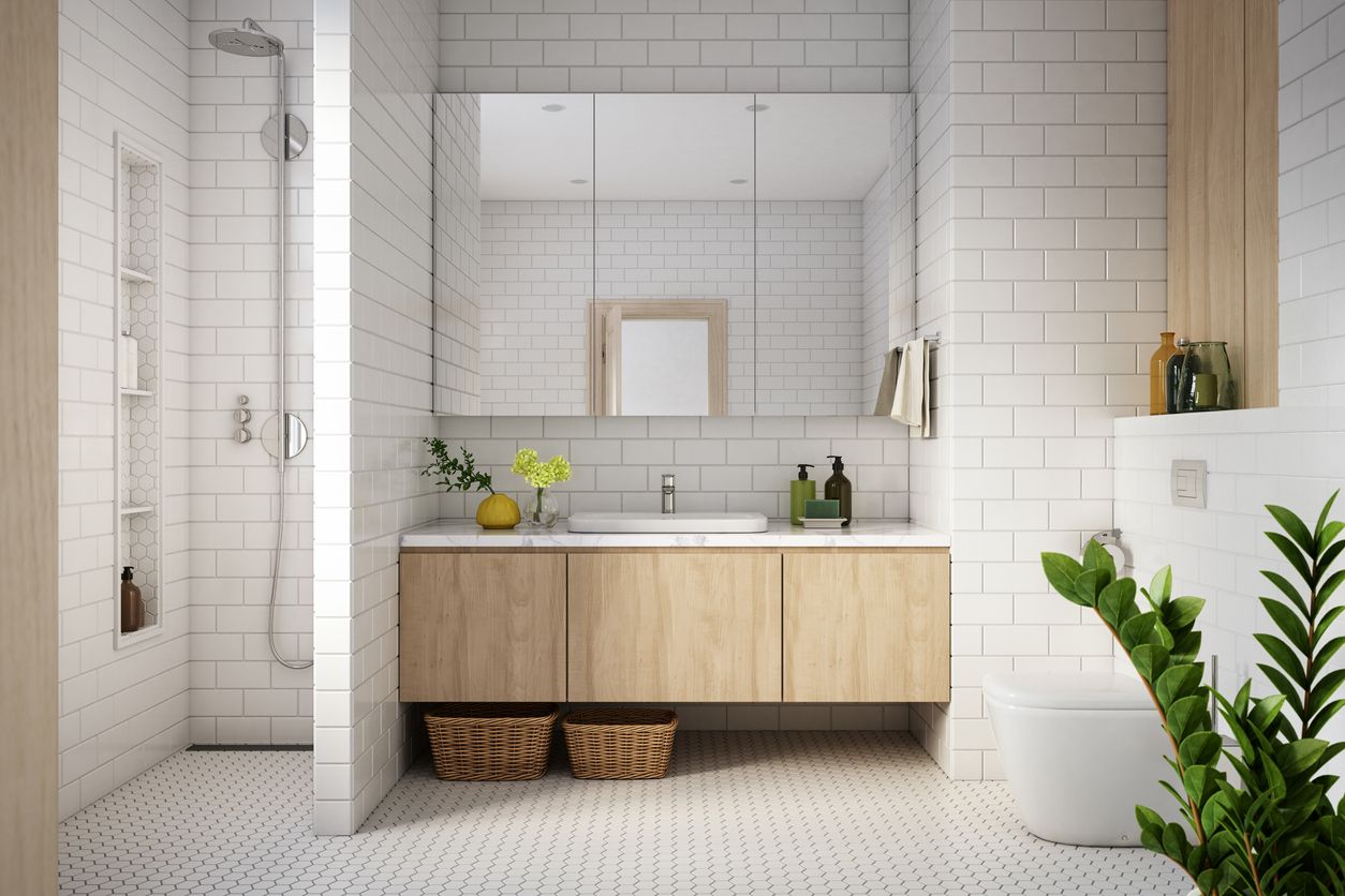 Ingin menghadirkan kesan alami di kamar mandi?
Salah satunya dengan menambahkan tanaman hias indoor.