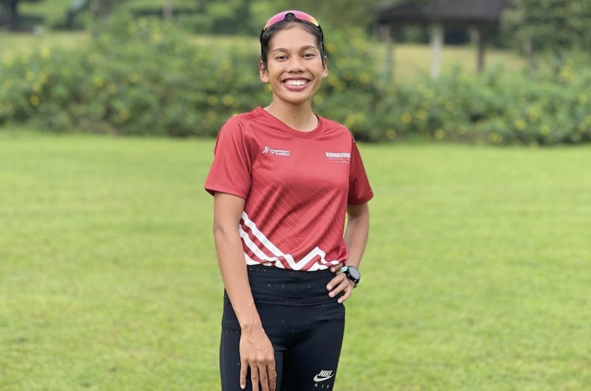 Inilah sosok Odekta Elvina Naibaho, penyumbang medali emas di cabang olahraga atletik SEA Games 2021.