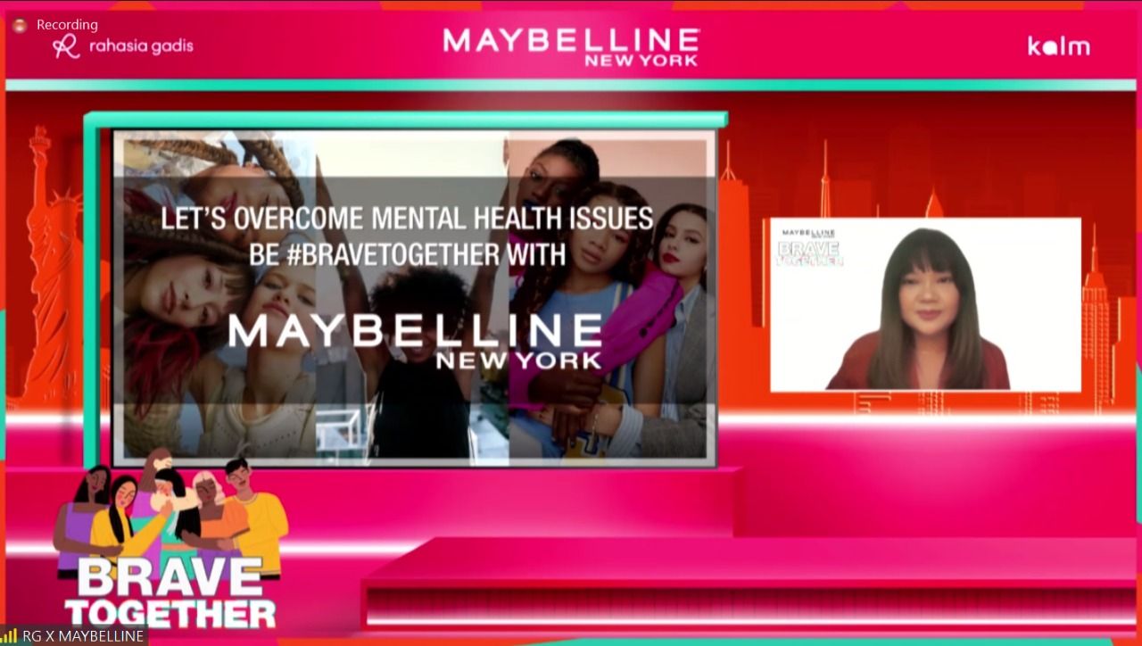 Maybelline tunjukkan komitmen dan kepedulian terhadap isu kesehatan mental dengan memberikan 10 ribu konseling gratis.