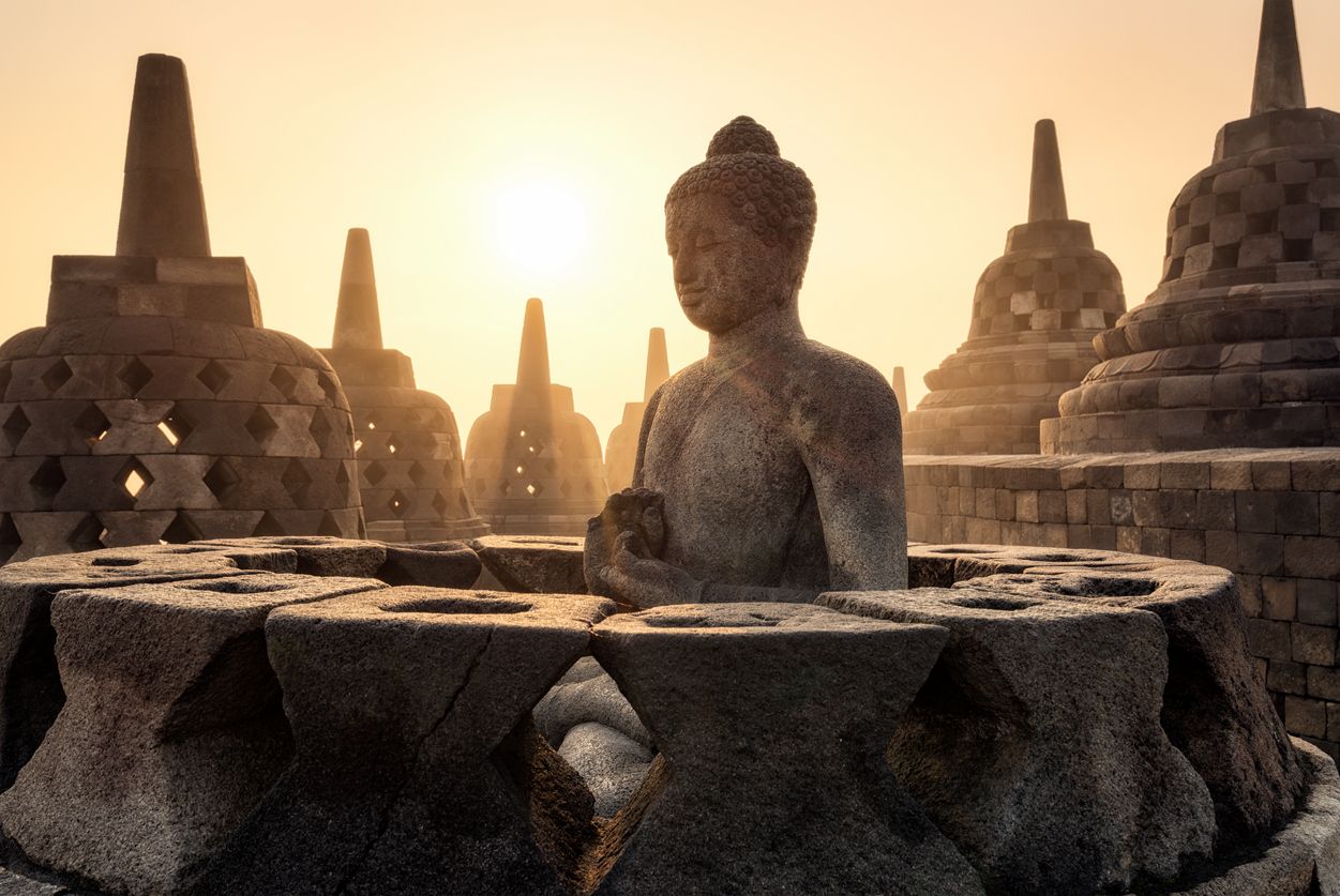 Berikut ini tiga zona yang penuh makna di hidden gem Candi Borobudur yakni Kamadhatu, Rupadhatu, dan Arupadhatu