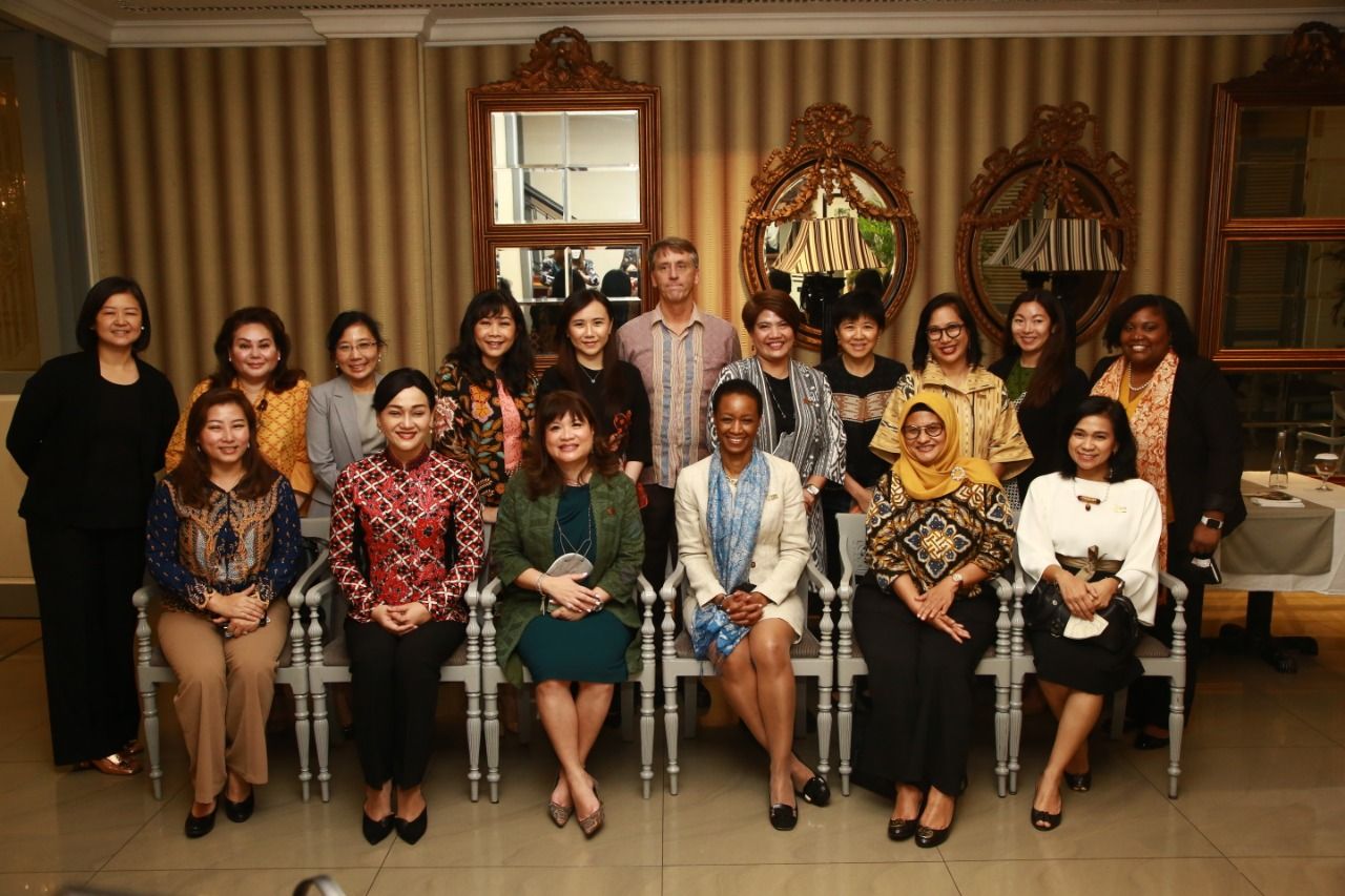 B20 bersama Departemen Perdagangan Amerika Serikat gelar diskusi pemberdayaan ekonomi gender pada Senin (6/6/2022) di Jakarta.