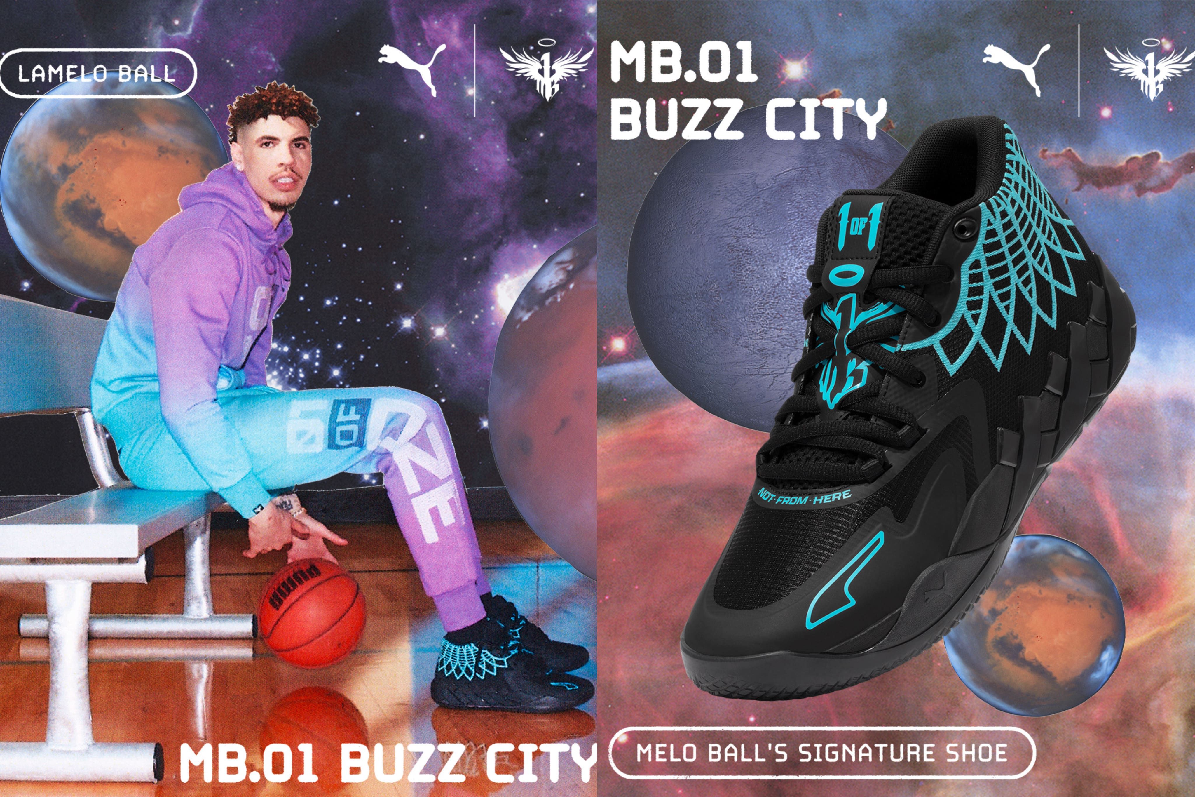 PUMA baru saja meluncurkan koleksi sepatu signature terbaru, yakni MB.01, yang berkolaborasi dengan LaMelo Ball.