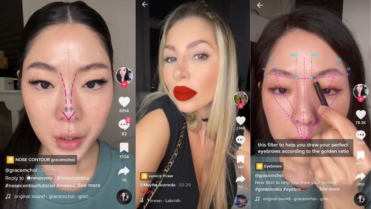 Berikut berbagai efek makeup di Tiktok yang bisa dicoba di rumah. Menggambar alis sampai pilih shade lipstik jadi lebih mudah!