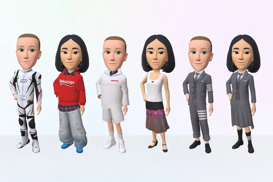 Avatar di Facebook dan Instagram bisa pakai outfit dari brand fashion mewah. Mulai dari Balenciaga hingga Prada.