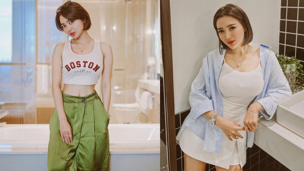 Berikut berbagai gaya kasual Wika Salim yang bisa kamu jadikan inspirasi. Mulai dari pakai tanktop hingga skort yang modis!