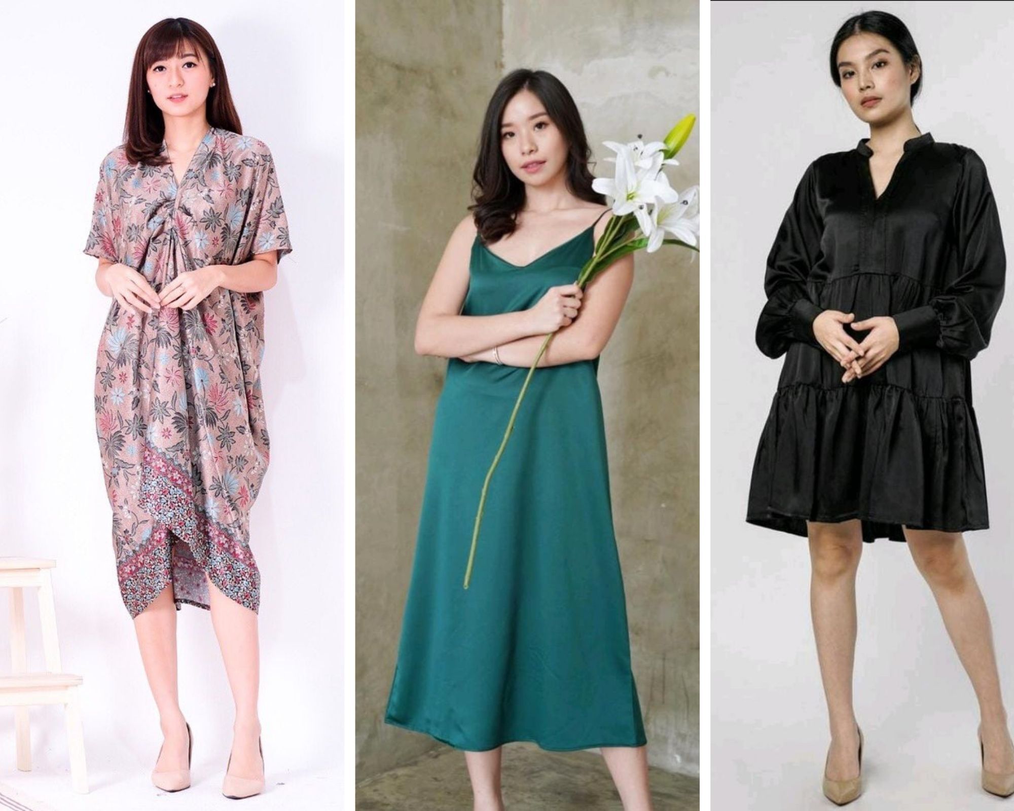 Agar bis tampil simple dan elegan, simak ulasan rekomendasi baju kondangan dengan bahan sutra berikut ini!