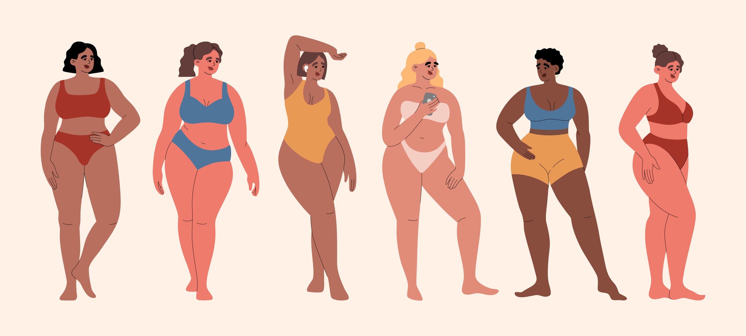 Kawan Puan tak perlu khawatir dengan bentuk tubuh, berikut rekomendasi bikini untuk ukuran plus size untuk tampil seksi dan menawan.