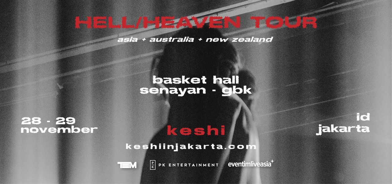 Konser Keshi di Jakarta ditambah jadi 2 hari