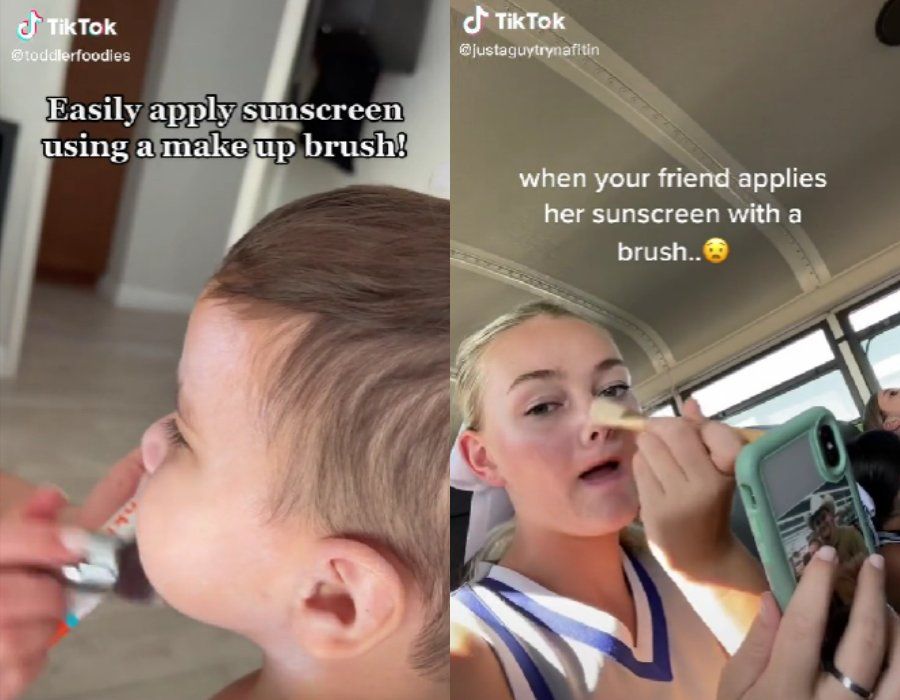 Viral di TIkTok pakai sunscreen menggunakan makeup brush. Ini review PARAPUAN yang juga langsung mencoba tips ini untuk membuktikan kebenarannya.